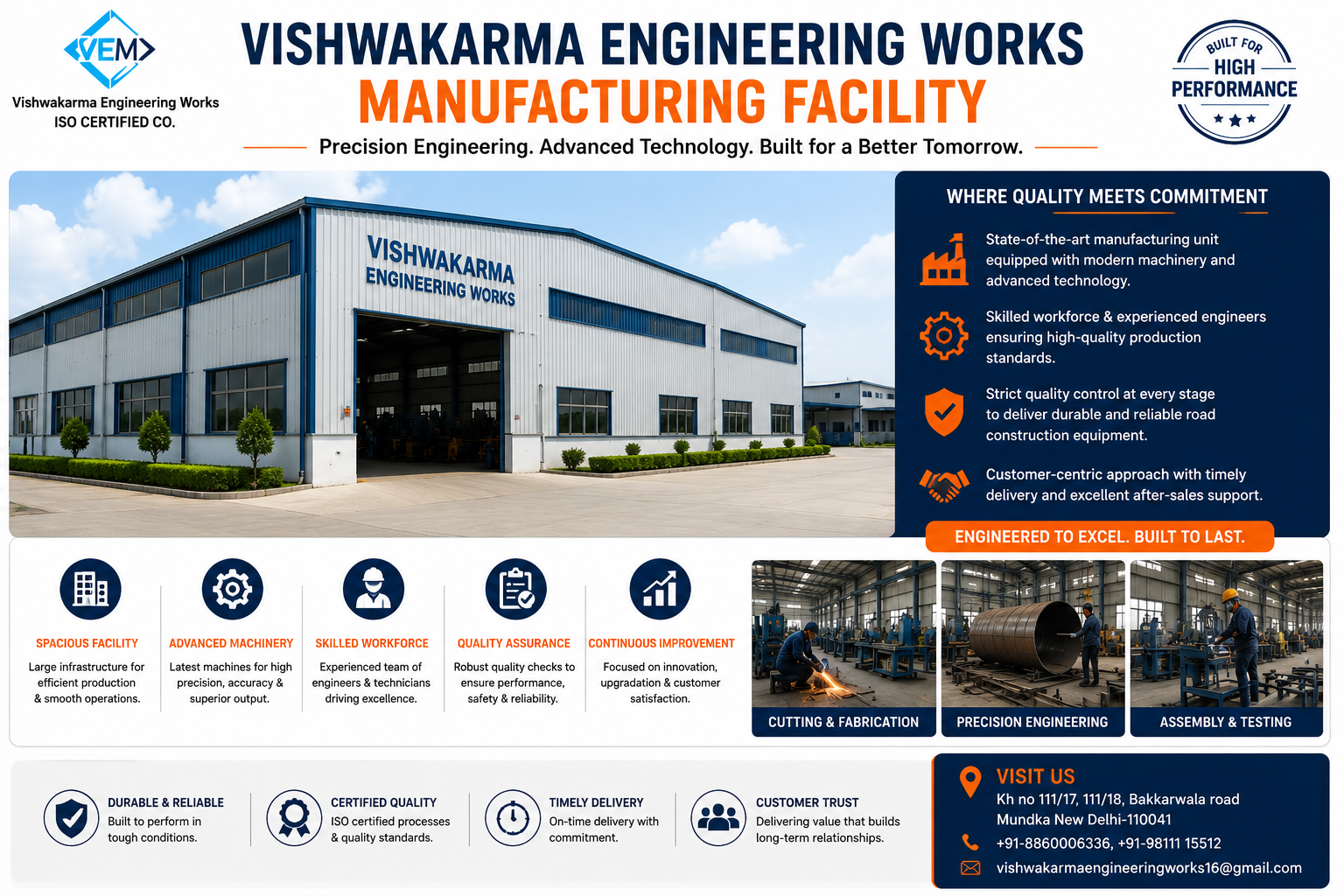 Vishwakarma Engineering Works Manufacturing Facility