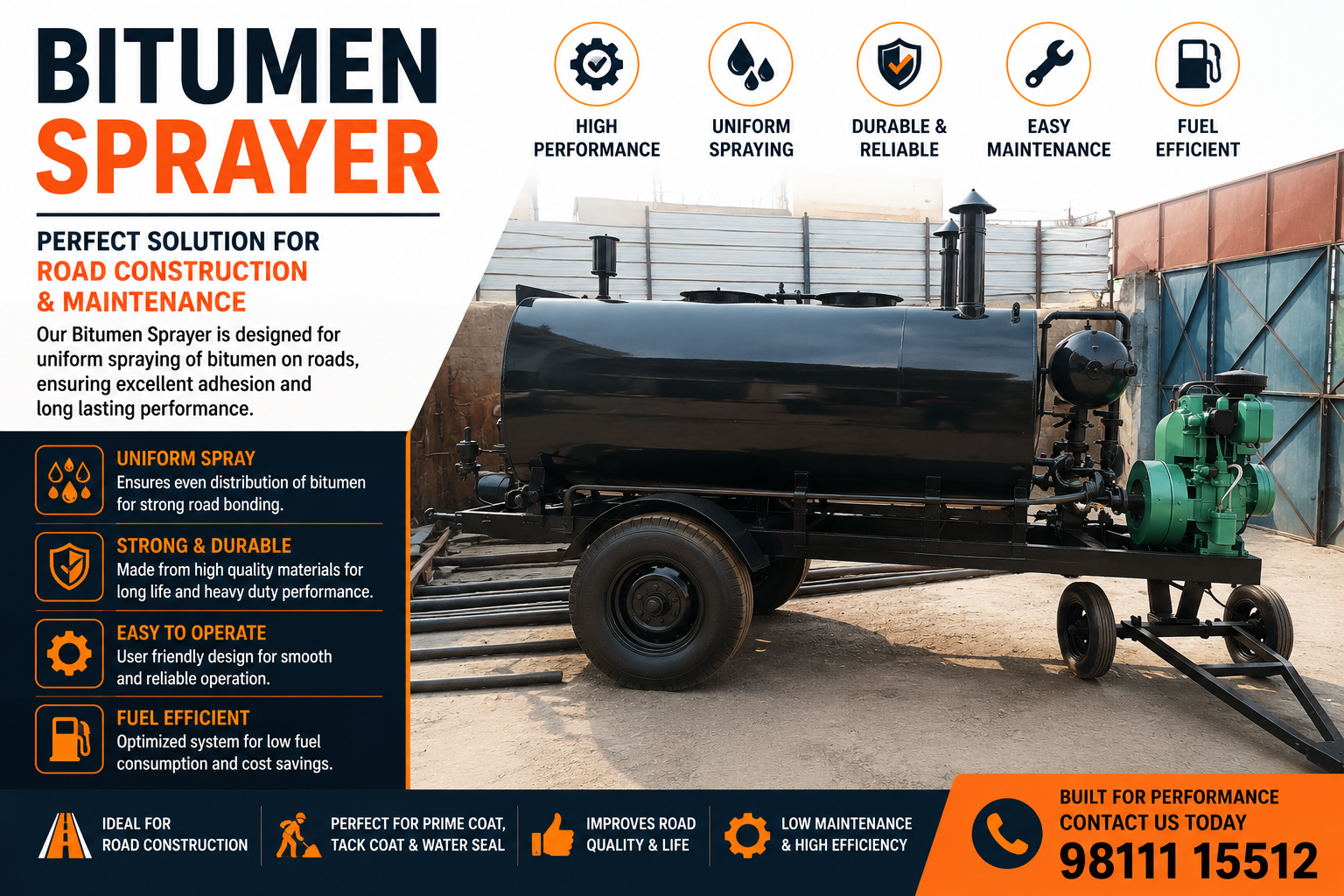 Bitumen Sprayer