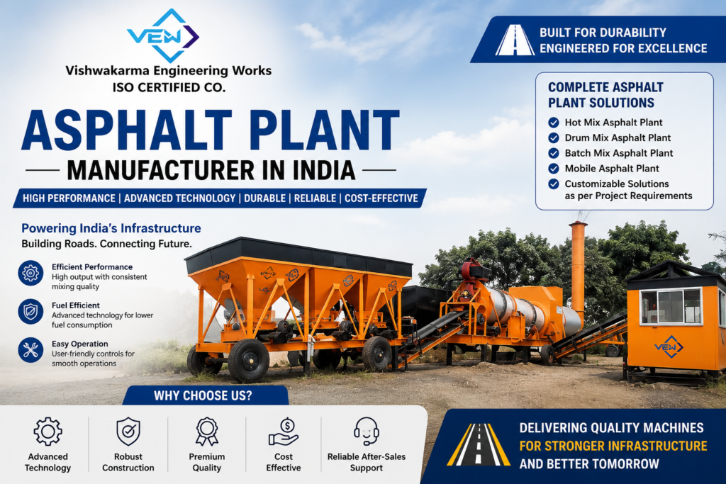 Asphalt Plant Manufacturer in India