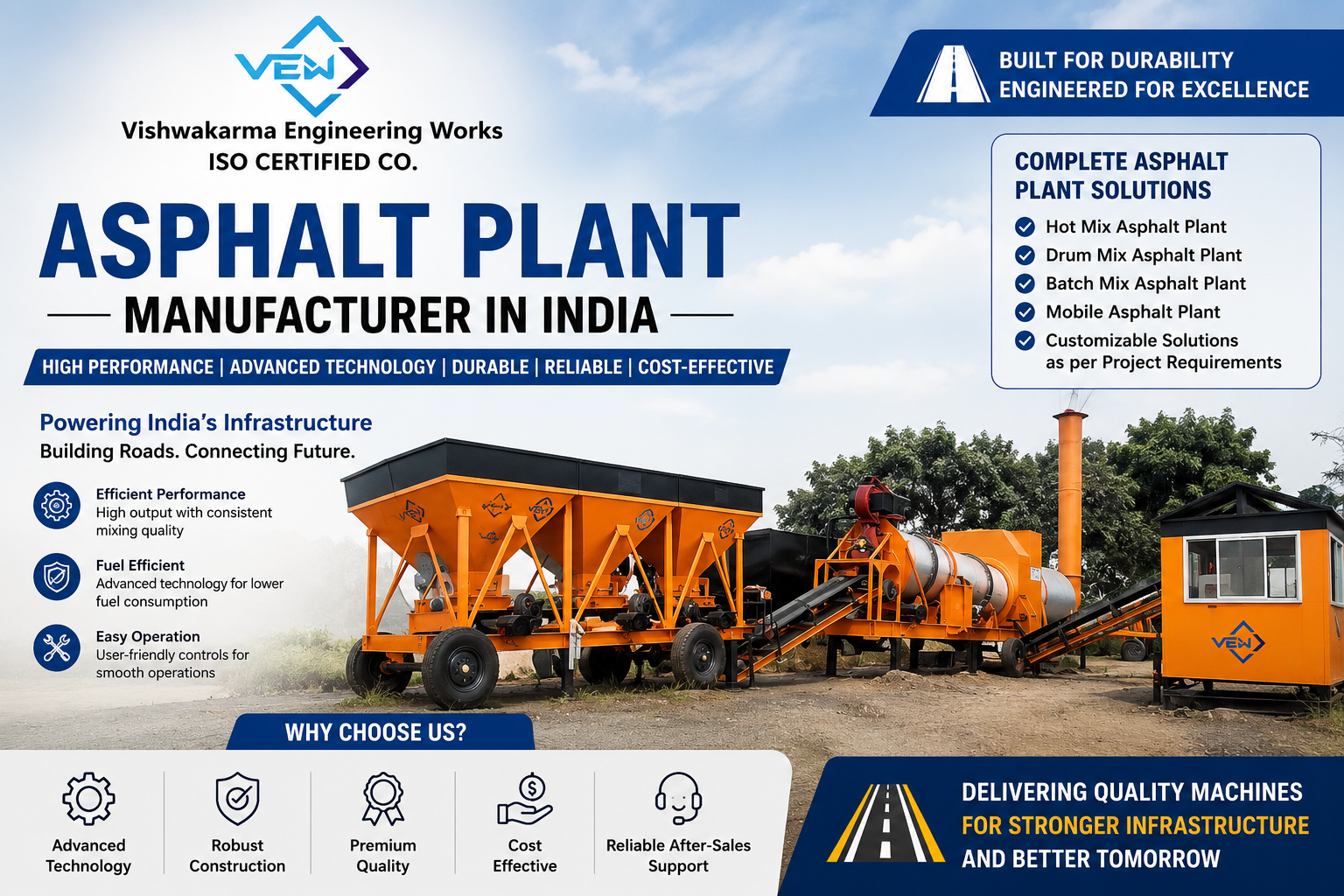Asphalt Plant Manufacturer in India