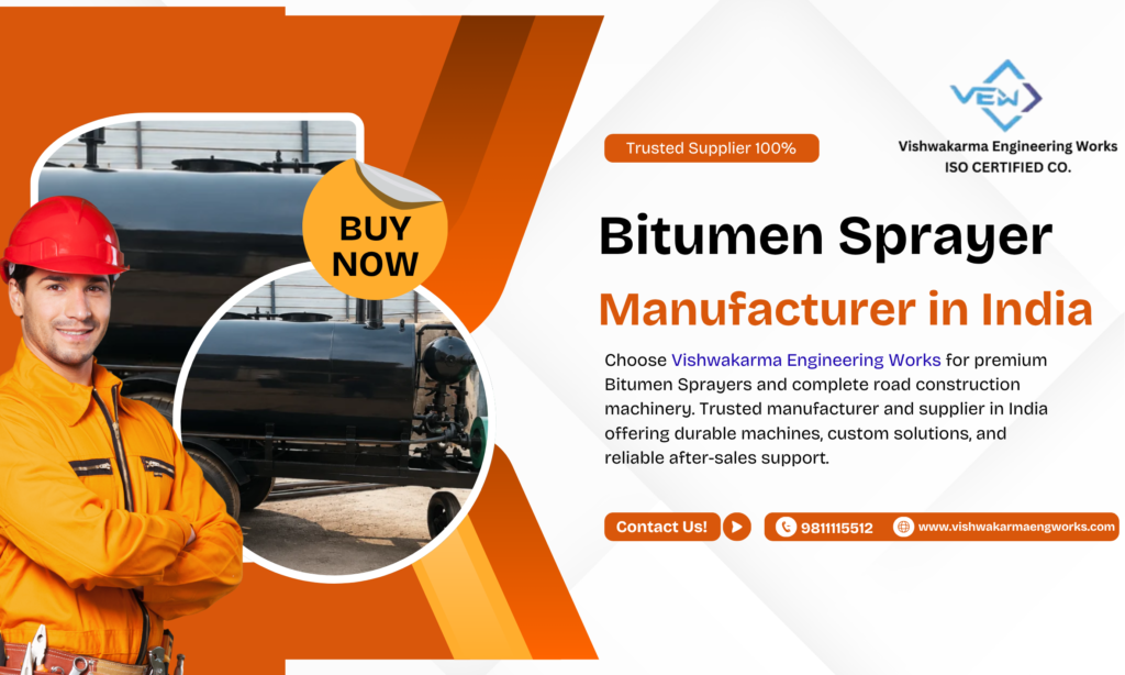 Bitumen Sprayer Manufacturer in India