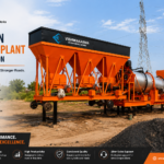 Modern Hot Mix Plant in Operation