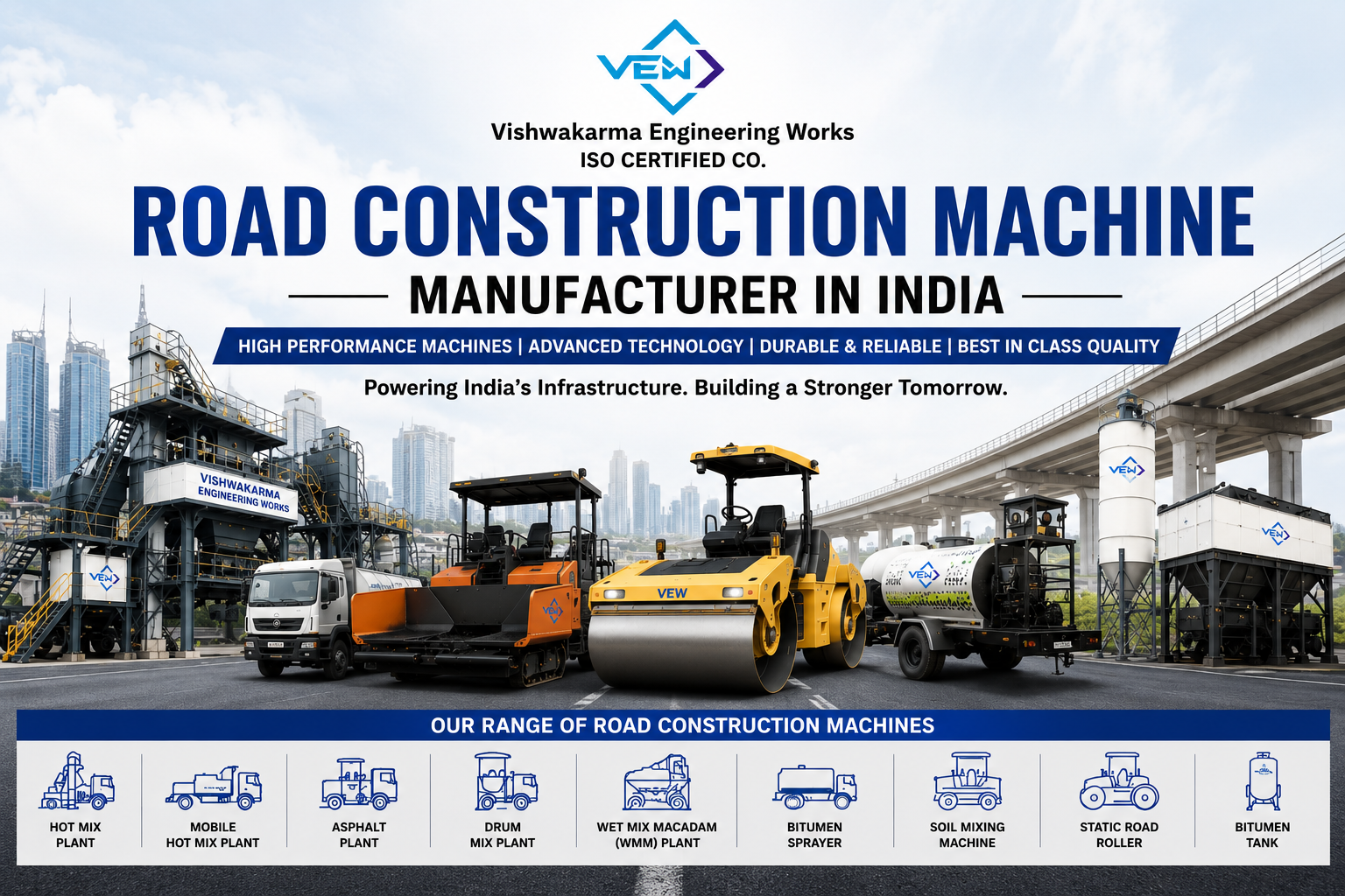Road Construction Machine Manufacturer in India